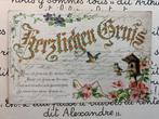 1904 Herzlichen Gruss, Ophalen of Verzenden, Voor 1920, Gelopen, Overige thema's