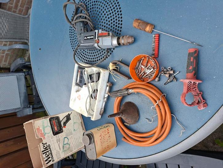 Veel oud gereedschap, Antiek en Kunst, Antiek | Gereedschap en Instrumenten, Ophalen