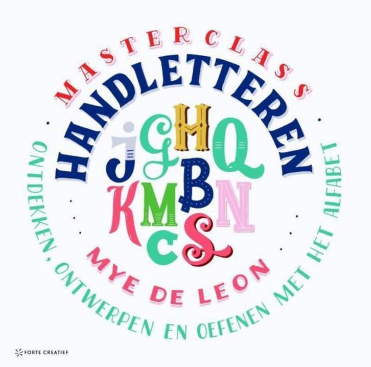 Masterclass Handletteren. Ontdekken, ontwerpen en oefenen en, Boeken, Hobby en Vrije tijd, Zo goed als nieuw, Overige onderwerpen