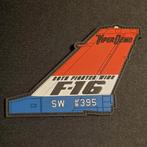 USAF F-16 Viper Demo Team Tail Patch, Verzamelen, Ophalen of Verzenden, Marine, Nederland, Embleem of Badge