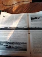 Artikel over onze grote spoorbruggen 1909, Ophalen of Verzenden, Zo goed als nieuw, Tram, Boek of Tijdschrift