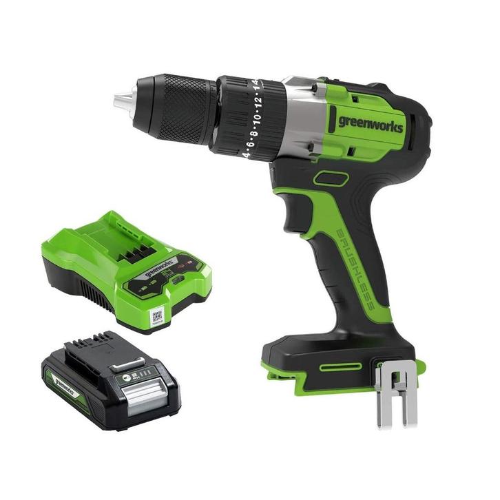 Accu-schroefmachine met klopfunctie, Doe-het-zelf en Verbouw, Gereedschap | Boormachines, Nieuw, Boor- en Schroefmachine, Klopboormechanisme