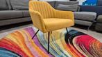 Showroom model gele design stoel van €145,- voor €50,-, Modern design, Overige kleuren, Nieuw, Ophalen of Verzenden