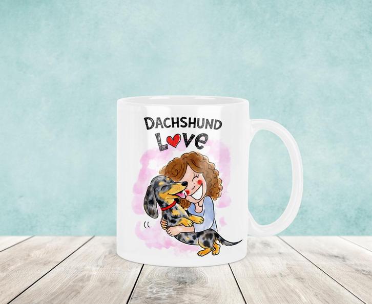 Teckel Mok - Blond stijl, Huis en Inrichting, Keuken | Servies, Nieuw, Kop(pen) en/of Schotel(s), Blond Amsterdam, Keramiek, Verzenden