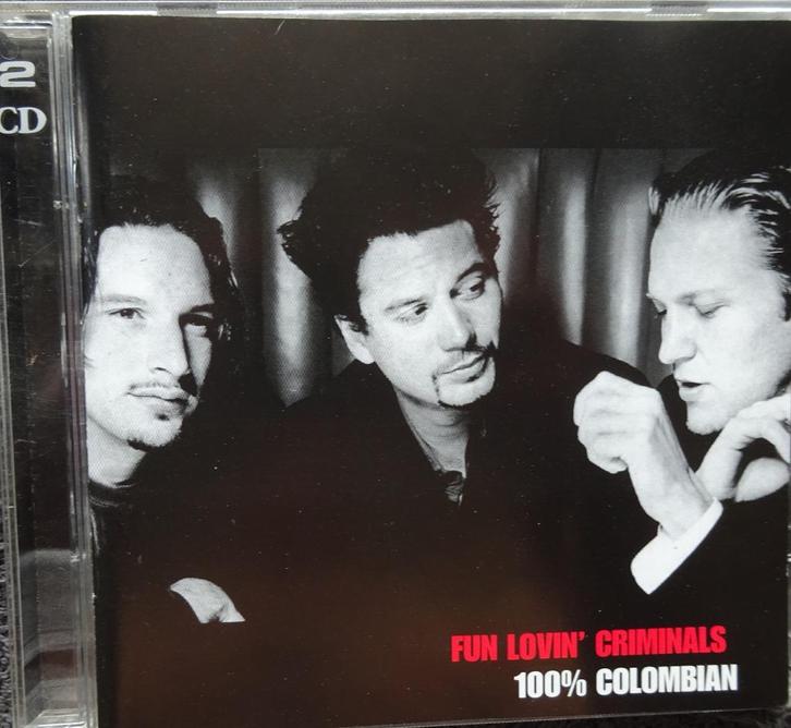 CD+CD-single..Fun Lovin Criminals -- 100% Colombian, Cd's en Dvd's, Cd's | Hiphop en Rap, Zo goed als nieuw, 2000 tot heden, Ophalen of Verzenden