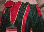 Pietenpak Pieten pak pietenkostuum kostuum maat 52 met cape, Diversen, Sinterklaas, Ophalen of Verzenden, Gebruikt