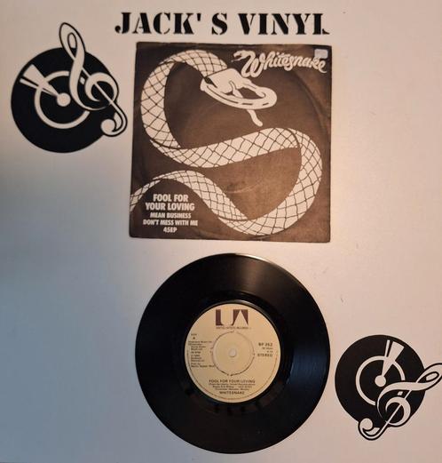 Whitesnake - Fool For Your Loving 7" Single  1980, Cd's en Dvd's, Vinyl | Rock, Zo goed als nieuw, Ophalen of Verzenden