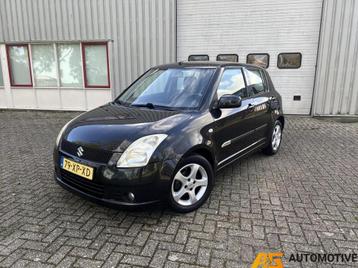 Suzuki Swift 1.5 5DRS Zwart 2007 | Airco | Nieuwe koppeling  beschikbaar voor biedingen