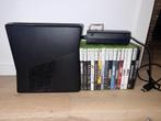 Xbox 360 S + 15 games (o.a. Black Ops 2 Hardened Edition), Spelcomputers en Games, Games | Xbox 360, Ophalen of Verzenden, Gebruikt