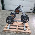 Ziva pu urethane Gewichten schijven + matrix opberg rack, Sport en Fitness, Fitnessmaterialen, Ophalen, Zo goed als nieuw, Overige typen