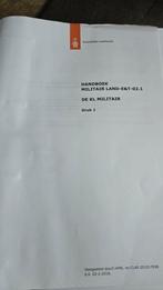 Handboek de KL militair, Ophalen of Verzenden