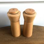 Mepal Houten Zout- en Pepermolen Set, Ophalen of Verzenden, Zo goed als nieuw, Hout, Los bestek