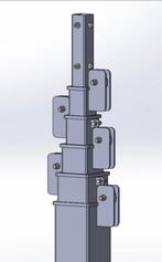 Kokermasten 5x6 6x6 7x6 op bestelling, Ophalen, Nieuw