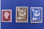 Postzegel NL 1950 PF Leidse Universiteit en Wilhelmina 30-01, Postzegels en Munten, Postzegels | Nederland, Verzenden, Na 1940