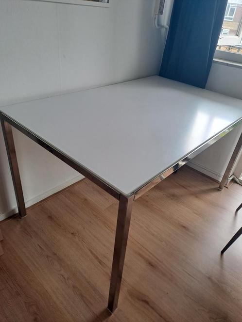 Eettafel 135 cm bij 85 cm, Huis en Inrichting, Tafels | Eettafels, Zo goed als nieuw, 50 tot 100 cm, 100 tot 150 cm, Rechthoekig