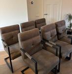 MXSOFA eettafel stoelen, Ophalen, Overige kleuren, Zo goed als nieuw, Metaal