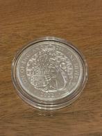 Zilver 2oz - Queens Beasts 2022 - Lion of England - munt, Ophalen of Verzenden, Zilver