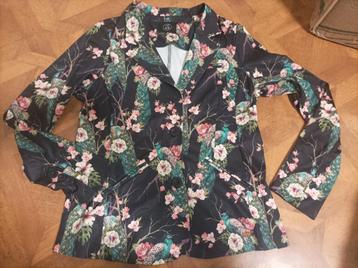 I-coni-k Iconik blazer jas bloemen maat 38 beschikbaar voor biedingen