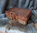 Picknickmand Picknick Mand met borden en bestek voor 4 pers., Ophalen of Verzenden, Nieuw