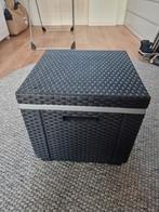 Allibert bijzettafel/ koelbox Cube (42 x 42 cm), Zo goed als nieuw, Koelelement, Koelbox