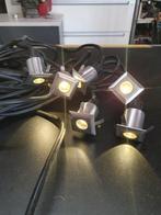 Inbouw led spots voor overkapping setje van 5 spotjes, Tuin en Terras, Buitenverlichting, Ophalen of Verzenden, Nieuw, Minder dan 50 watt