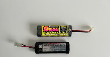 2x accu rc modelbouw beschikbaar voor biedingen