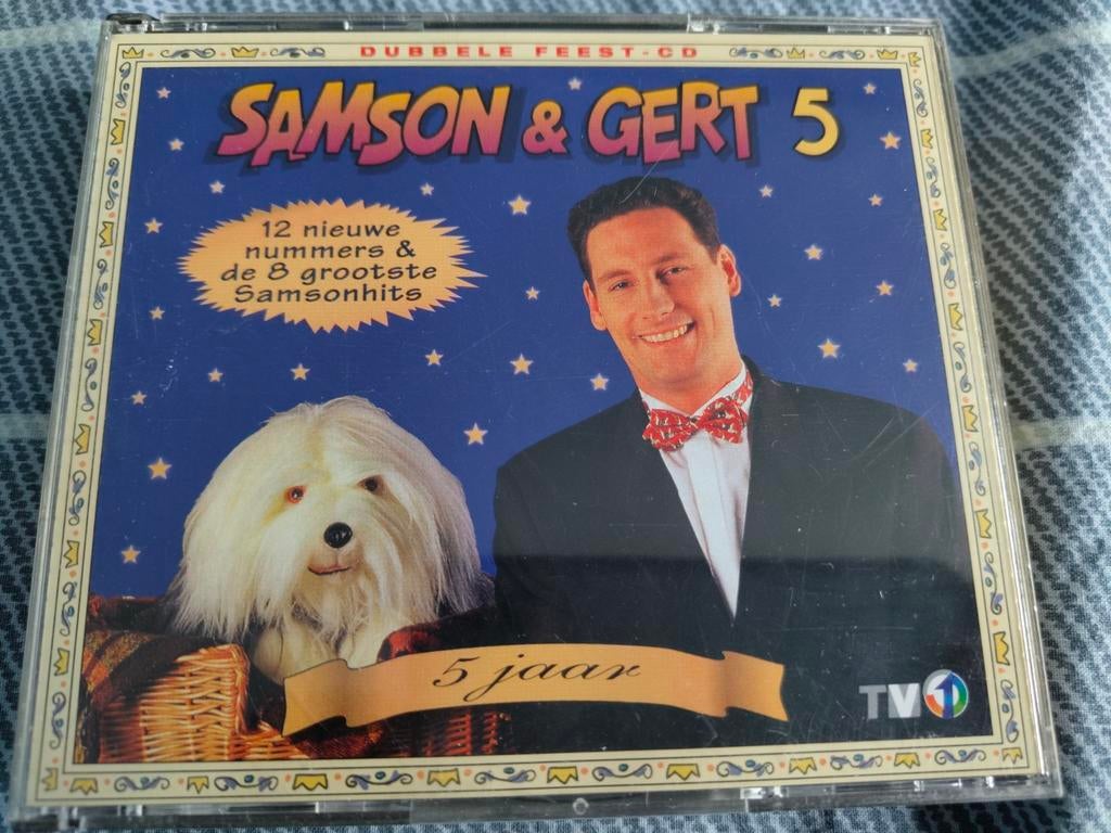 Samson & Gert 5 CD - Dubbele Feest CD, Cd's en Dvd's, Boxset, Ophalen of Verzenden, Zo goed als nieuw, Muziek
