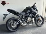 YAMAHA MT-07 ABS 3.463 KM 2018 TECH BLACK MT07 MT 07 MT09, 2 cilinders, Bedrijf, Meer dan 35 kW, Minimaal motorrijbewijs A2