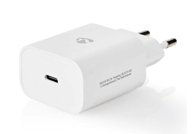 Partij Nedis Oplader Travel Charger USB C Max 20W, Telecommunicatie, Mobiele telefoons | Telefoon-opladers, Nieuw, Ophalen of Verzenden