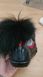 Furry dino masker (emo??), Ophalen, Zo goed als nieuw