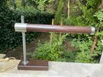 Grote metalen jaren 70 tl-lamp burolamp tafellamp bureaulamp, Ophalen