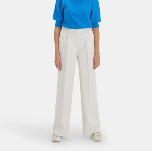 NIEUW Eksept Shoeby broek maat XL wijde pijpen gebroken wit, Kleding | Dames, Broeken en Pantalons, Nieuw, Wit, Lang, Verzenden