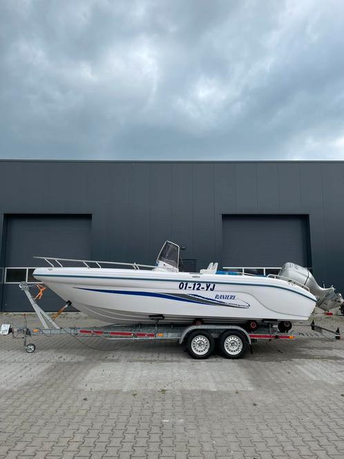 Ranieri Voyager Limited Edition 225pk, Watersport en Boten, Speedboten, Zo goed als nieuw, 6 meter of meer, Benzine, 200 pk of meer