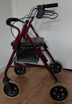 Rollator merk: Roma + zachte rugsteun + tas ( 6.8 kg ), Diversen, Rollators, Ophalen, Opvouwbaar, Gebruikt