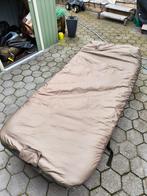Solar C Tech Wide Bedchair stretcher karper bed met slaapzak, Watersport en Boten, Hengelsport | Karpervissen, Ophalen, Gebruikt