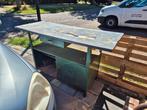 Gratis industriele werkbank, tuinstoelen, klinkers, Doe-het-zelf en Verbouw, Werkbanken, Ophalen, Gebruikt