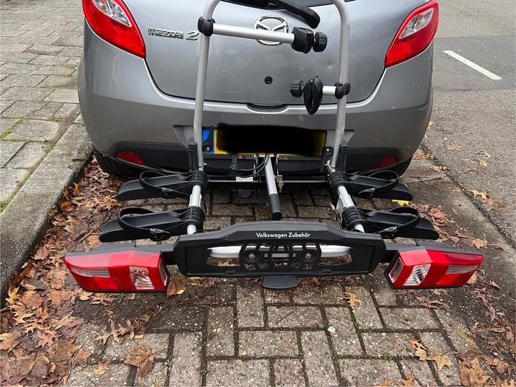 Uebler x21 fietsendrager voor 2-fietsen, Auto diversen, Fietsendragers, Zo goed als nieuw, Trekhaakdrager, Ophalen