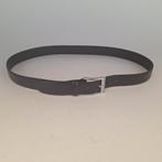 Zwarte lederen heren riem, 95cm, Kleding | Heren, Riemen en Ceinturen, 95 tot 105 cm, Ophalen of Verzenden, Riem of Ceintuur, Gedragen