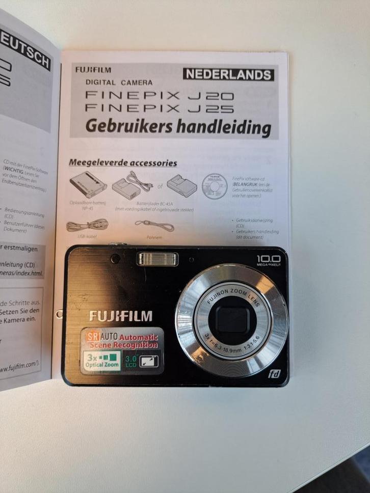 digitale camera Fuij Finepix J25, Audio, Tv en Foto, Fotocamera's Digitaal, Gebruikt, Compact, Fuji, Minder dan 4 keer, Ophalen