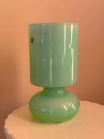 Zeldzame IKEA Lykta Lamp - Lichtblauw & Neon Groen, Huis en Inrichting, Lampen | Tafellampen, Ophalen of Verzenden, Gebruikt, Glas