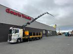 Scania R530 V8 NGS 8X4 TRIDEM MET HYVA 2Z KIPPER + HMF 5020-, Auto's, Automaat, Euro 6, Scania, Bedrijf