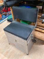 Aluminium vis koffer zitkist, Watersport en Boten, Hengelsport | Witvissen, Ophalen, Gebruikt, Overige typen