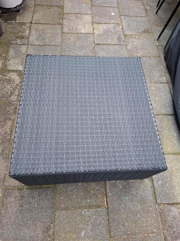 (Ophalen) Hocker / poef / voetenbank / tafeltje voor buiten, Tuin en Terras, Tuinmeubel-accessoires, Gebruikt, Ophalen
