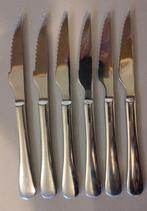Blokker rvs hoogglans steakmessen 6 stuks, Huis en Inrichting, Keuken | Bestek, Ophalen of Verzenden, Rvs of Chroom