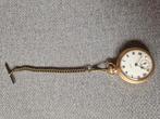 Smiths zakhorloge met ketting, Antiek en Kunst, Ophalen of Verzenden