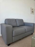 IKEA Skogaby 2-zits bank grijs leer, Ophalen, Tweepersoons, Zo goed als nieuw, Minder dan 150 cm