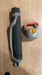 Yogamat antislip en dumbell 4 kg. Los bieden kan ook, Sport en Fitness, Vechtsporten en Zelfverdediging, Overige, Ophalen of Verzenden
