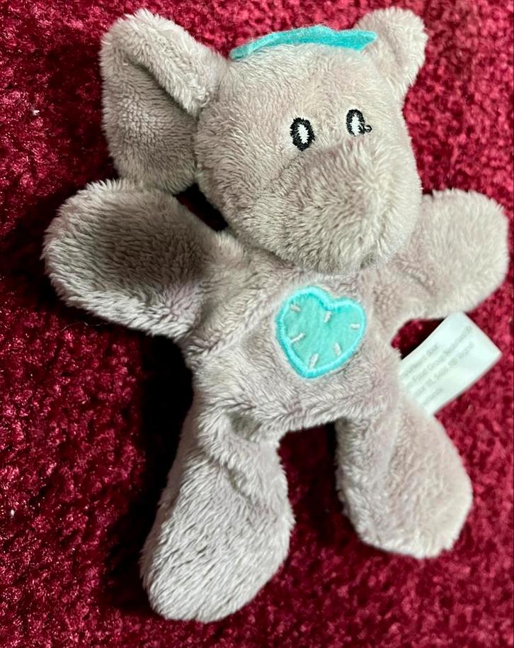 Magneet knuffel Olifant velours - Sligro, Kinderen en Baby's, Speelgoed | Knuffels en Pluche, Nieuw, Olifant, Ophalen of Verzenden