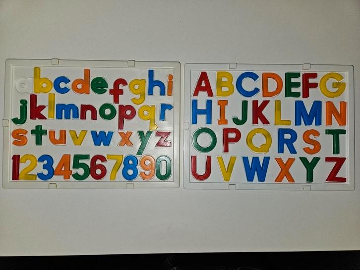 Retro magneet letters & cijfers!, Verzamelen, Retro, Huis en Inrichting, Ophalen of Verzenden