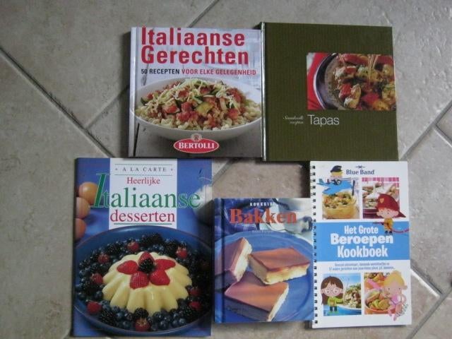 Stapel  Kookboek   Italie / Bakken / Tapas / Beroepen 804, Verzenden, Gelezen, Italië